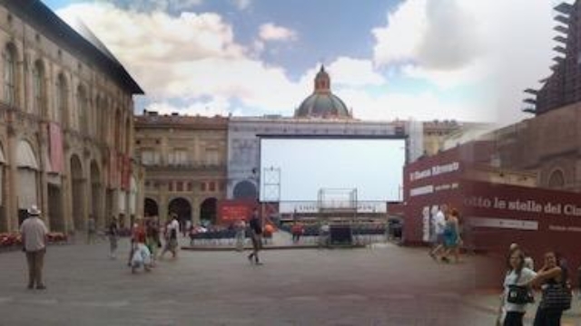 Bologna Piazza Majggore Pano