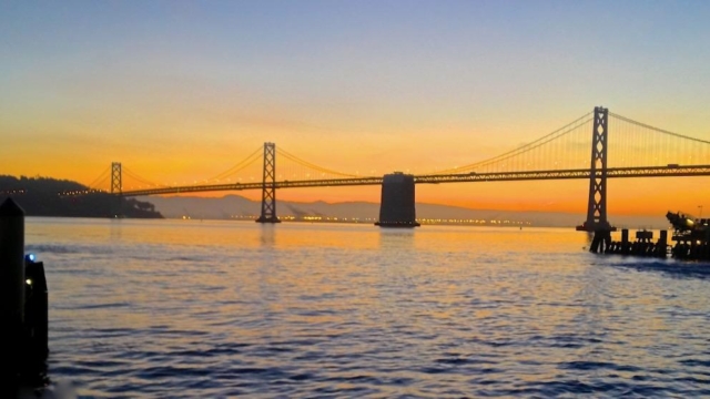 Bay Bridge Morning Pano