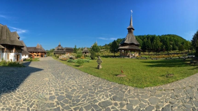 Barsana Romania Pano